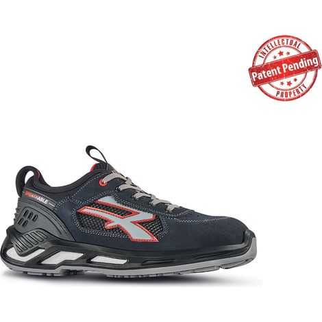 Scarpe U-Power Gang S1P SRC ESD - 38 - Antracita/Naranja