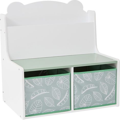 Kids Teddy Bear Bookcase - L50 x W61.5 x H60 cm