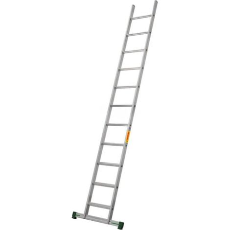 FACAL - Échelle de meunier aluminium Prima – 68° – sans crochet - L 3,5 x l 0,45 m