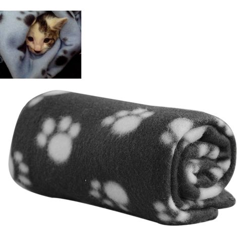 Couverture Chaude Hiver pour Chats et Chiens 100x70cm - Matelas Doux Double Face pour Animaux (1/5)