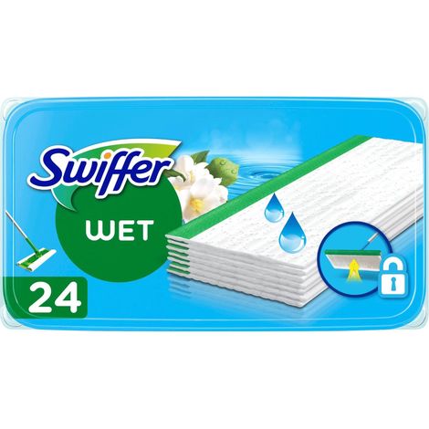 Swiffer Wet Wischtücher Nachfüllpackung 24er Morning Fresh Nachfüllpackung