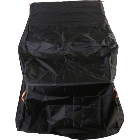 Housse de Protection Voiture Extérieure Imperméable Oxford Noire Pliable (1/5)