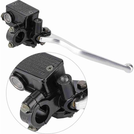 Maître-Cylindre de Frein de Moto de Rechange, Cylindre de Remplacement en Alliage d'aluminium, Nouveaux Composants en Alliage d'aluminium, adapté pour CB, CBR250, MC19, VT250, VTR250 et (1/4)