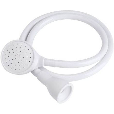 Rosvola Pommeau de douche pour animaux de compagnie, tuyau à pression, fixation du robinet d'évier, lavage des cheveux, coiffeur. (1/5)