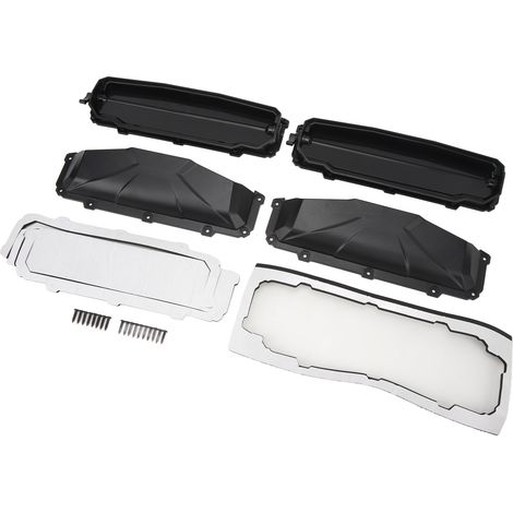Pare-brise UTV Kit Ventilation Étanche avec Vents Anti-Buée pour Verre Polycarbonate Traité Dur (1/5)