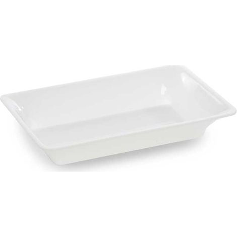 Plateau en Plexiglas gastronorme GN 1/4 265x162x50mm Blanc - Matériel CHR Pro