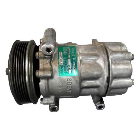 [PRODUIT D'OCCASION] Compresseur Air Conditionne PEUGEOT 206 98-09 ♻️ Ref Oe. 9800822280 - Garantie à vie (1/4)