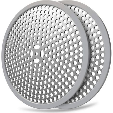 Good Grips, Ablaufstopfen-Sieb für Badewannen, Badewannenstöpsel aus Edelstahl, Grau (1/5)