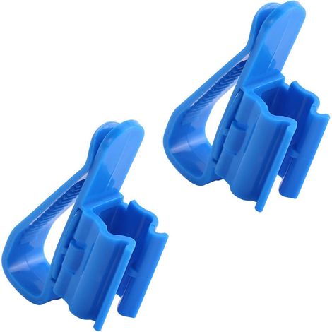 Colliers de serrage réglables pour tuyaux et tubes, 2 colliers, plastique durable, 8,5 x 2,5 x 5 cm, pour réservoirs.-AquaForge (1/4)