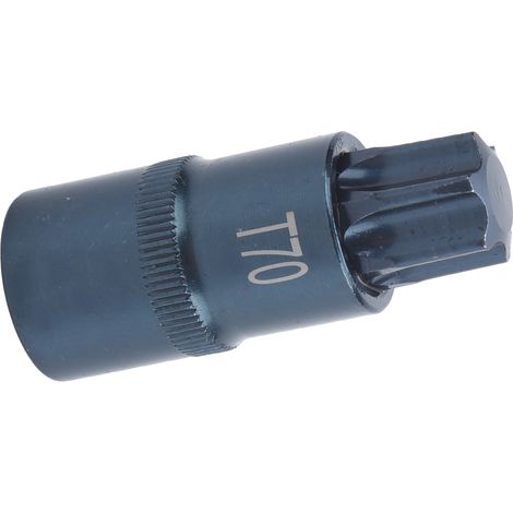 Embout de douille Star S2 en acier allié, clé électrique rapide, finition bleuie, 1/2 x 55 x H70 (1/5)