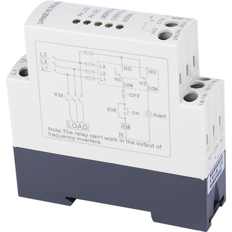 GMR-32B Überspannungs-/Unterspannungsschutz, Phasenfolgeausfallschutz, Dreiphasenrelais 380 V AC (1/5)