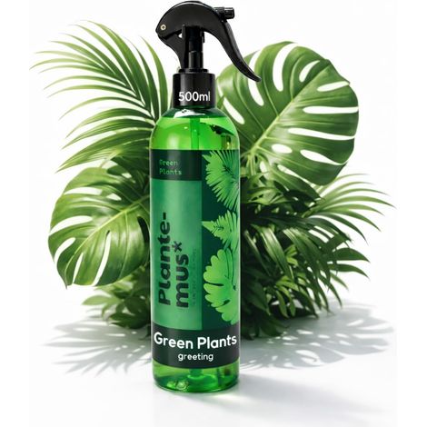 Revitalisant pour Plantes avec Biostimulant - Engrais Foliaire avec Azote, Magnésium, Soufre et Fer - Spray 500 ml (1/5)