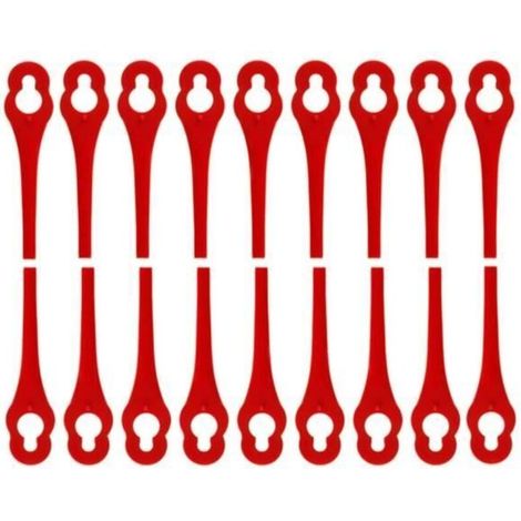 Lot de 100 Lames de Rechange pour Florabest Coupe Bordure LIDL FRTA 20 A1,FAT 18B2, FAT 18B3