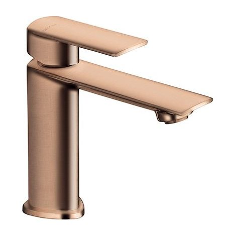 Lavabo Profilo Regular Avec Vidage Up&D Laiton Or Rose Brosse Robinetterie PROFILO - CRISTINA ONDYNA PF22034P