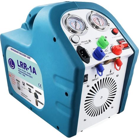Recuperador de refrigerante de alta eficiencia, a prueba de explosiones y chispas, portátil, para cilindros monocilíndricos de refrigerante, 1/2 HP. (1/2)