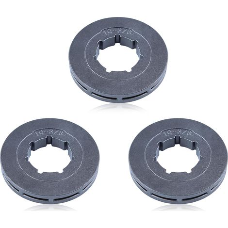 Kit de pignon de jante pour tronçonneuse 3/8X10T pour Stihl 050 051 056 075 076 (1/5)