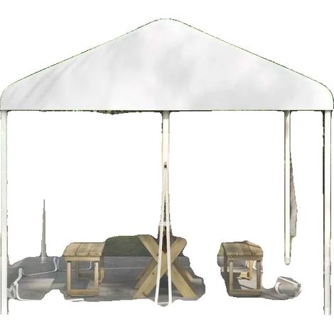 Moskito-Netz, Polyester-Material, Effektiver Insektenschutz, Weiß (1/2)