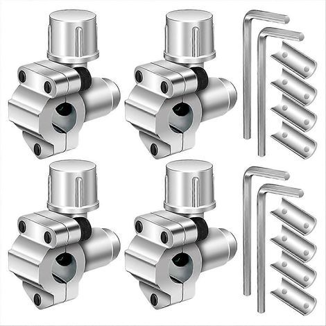 Kit de robinetterie pour réfrigérateur BPV-31, pour tubes de diamètre extérieur 1/4", 5/16" et 3/8" (4 pièces) (1/5)