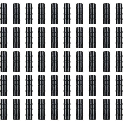 50 PCS Clip de Film de Serre, 25 MM Serre Clip Film Clamp Kit pour Plastique, Clips de Fixation pour Film de Serre, Filet Anti-insectes, Filet d'ombrage à Effet de Serre (1/5)
