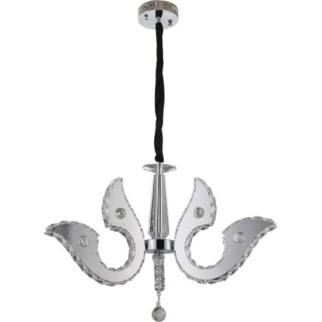 Lampadario LED Candellux Venezia 33-55491 55cm cromo (1/2)