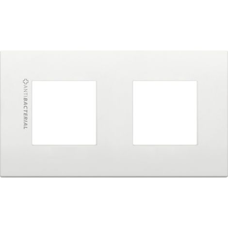 VIMAR - 19643.AB.74 Placa 4M (2+2)int71 CL blanco antibalas