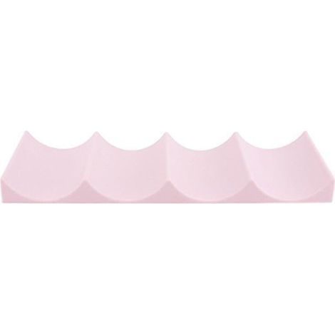 Organisateur de réfrigérateur, porte-bouteilles empilables pour vin et bière, gain de place, porte-canettes rose (1/5)