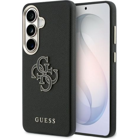 Funda Guess Grained Big 4G Metal Logo para Samsung Galaxy S26 negra (1/5)