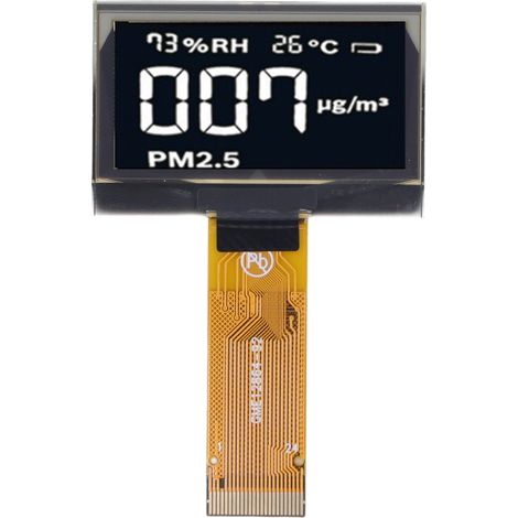 1,54-Zoll-LCD-Digitalkartenanzeige (128 x 64 Pixel) (1/5)