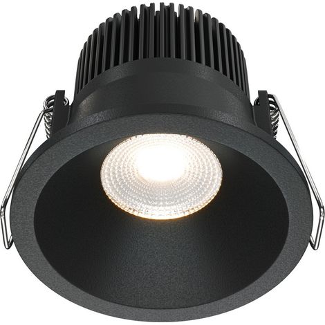 Maytoni Zoom Spot encastré extérieur noir 3000K 420lm IP65