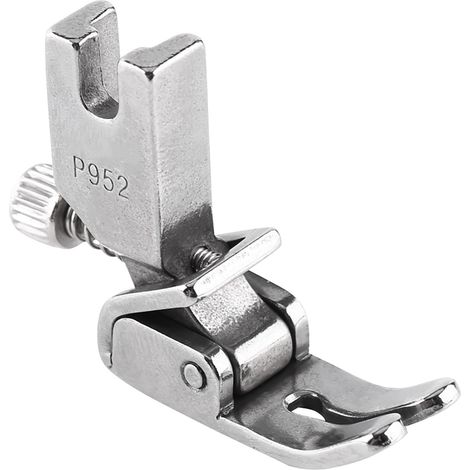 1 pied fronceur réglable pour machine à coudre industrielle plate à aiguille unique, 1 pièce. (1/5)