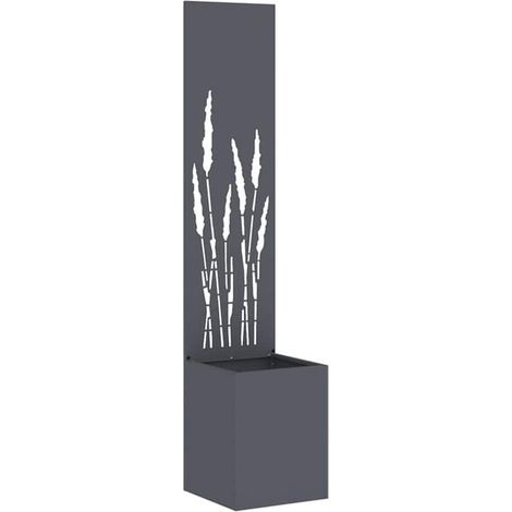 Paravent de jardin anthracite, 32 x 150 cm (1/5)