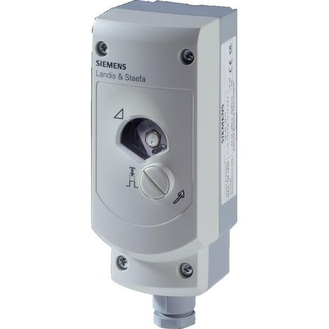 Siemens – Thermostat de sécurité pour plancher chauffant 45-60°C – Montage en applique – IP43 – Spécial chaudière