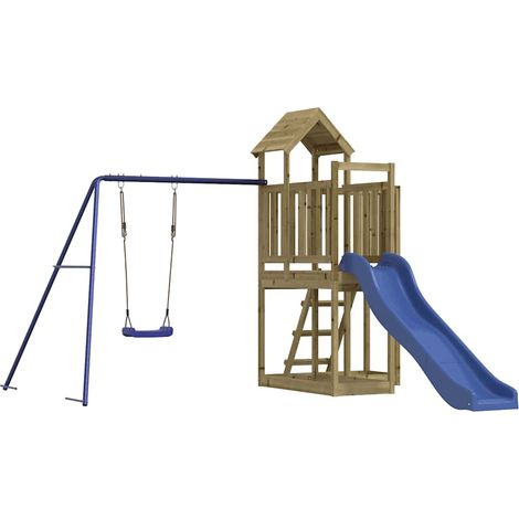Maison Exclusive - Set da Gioco da Esterno in Legno di Pino Impregnato