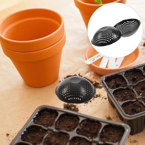 Lot de 50 entretoises en maille pour pot de fleurs, plantes grasses et bonsaï (1/5)