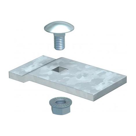 Herramienta de sujeción obo lks 60 4 ft acero galvanizado resistente