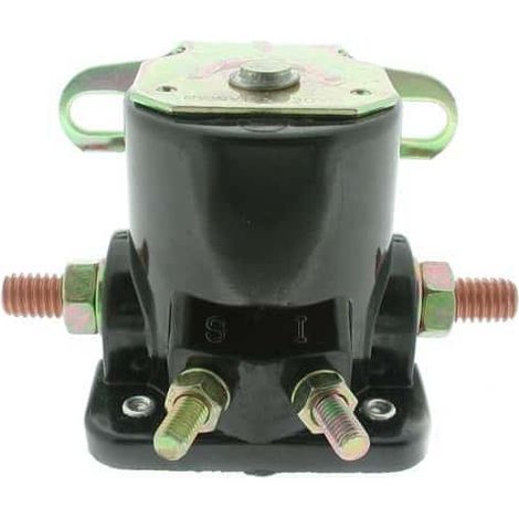 Relais solénoïde 4 bornes universel à fixation latérale - diamètre borne 7,95mm