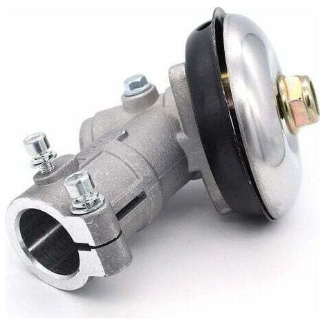 Renvoi d'angle Debroussailleuse 26mm, Tête d'engrenage Debroussailleuse Universelle Boîte de Vitesse de Tondeuse à Gazon pour Coupe Herbe/Tronconneuse (26mm, Rond de 9 Dents) (1/4)