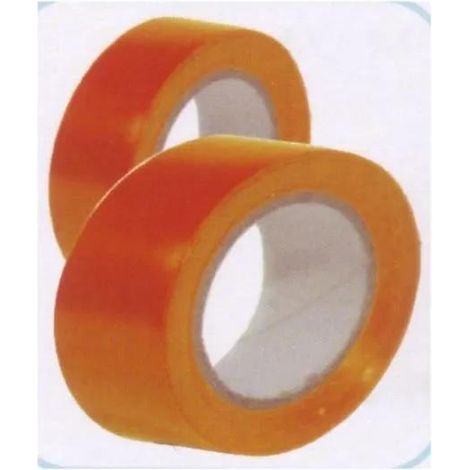 Nastro adesivo eurohm 33 metri arancione vinile