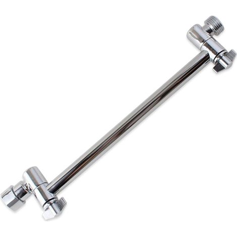 SJLERST Raccord en laiton massif Support de bras de douche extensible dentelé réglable de 11 pouces 42003 Spécifications du raccord G1/2 (1/5)