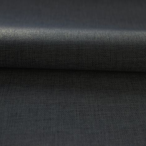 Tissu d'ameublement occultant uni Gris anthracite 140 cm