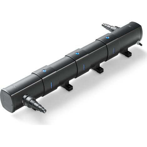 SunSun CUV-272 Stérilisateur Clarificateur de bassins ou d’étang - débit max. de 6000 l/h - avec Lampe rayons UV-C 72 W - pour Poissons et plantes aquatiques - Cours d’eau en hélice