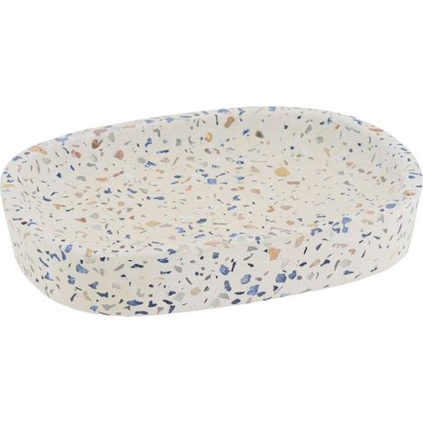 Jabonera de cemento - terrazo - Tendance