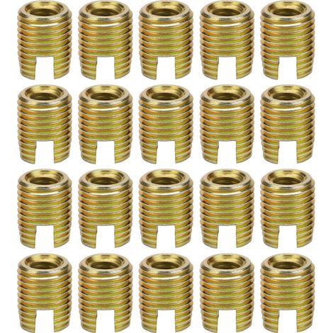 Insert fileté autocoupe en carbone 302 20Pcs (Intérieur M81.25 Extérieur M121.5) (1/5)