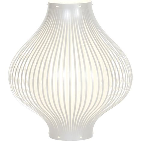 Lampada da tavolo Luna in polipropilene bianco (1/3)