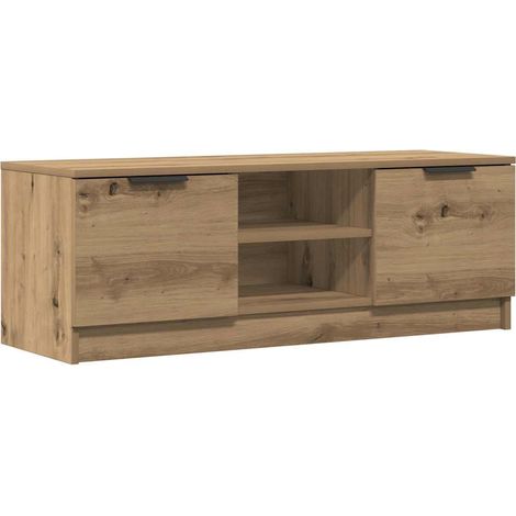 Maison Exclusive - TV-Schrank Artisan-Eiche 102x35x36,5 cm Holzwe (1/5)