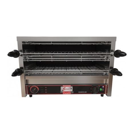 Toaster Professionnel Multifonction avec Régulateur - 230 V - Grand Club 2 Etages 4200 W - Sofraca