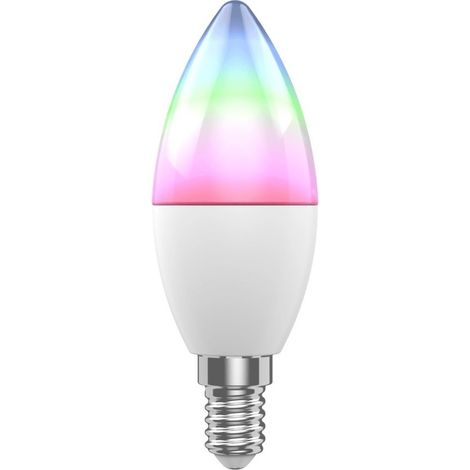 WOOX 703567 AMPOULE LED E14 470 LM SMART CONTRÔLE VOCAL ALEXA R9075 CLASSE A+ BLANC (1/5)