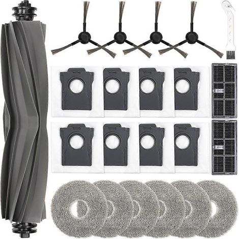 Pour Dreame L10s Ultra Gen 2/L10s Pro Ultra Heat/Mova E30 Ultra/X30 Ultra Main Side Brosse HEPA Filtre Serpillière Cloth Dust Bags (1/5)