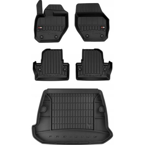 SET alfombrillas goma 3D Volvo S60 2 Sedan 2010-2018 zn, zw (1/5)