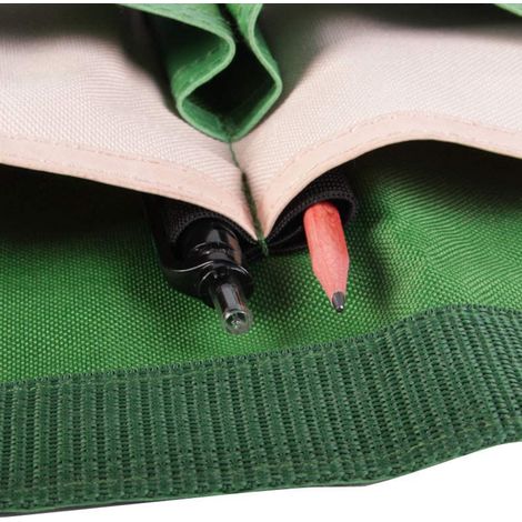 Sac banane pour outils de jardinage en tissu Oxford, pochette suspendue pour outils de nettoyage, fixation rapide. (1/5)